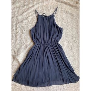 Abercrombie & Fitch Grey/Blue Dress